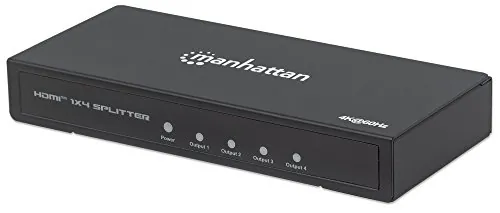 Manhattan 207805 4k 4-port Hdmi Splitter