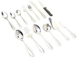 Gibson Gibson Home Wilmington Plus 55-Piece Flatware Set