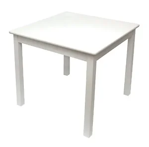 Lipper Childs Square Table White