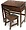 564WN | Lipper Kids Walnut Finish Slanted Top Desk and