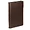 Samsill Deluxe Vintage Zip Padfolio in Dark Brown