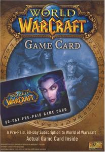 Activision 72305 Wow Prepaid Timecard Pc