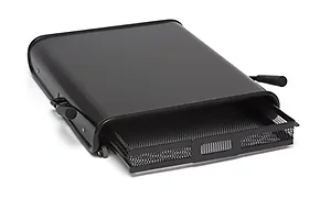 Lipper Rolling Kitchen Appl Drwr Blk