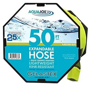 AJEXH50SJG | Snow Joe - Sun Joe Sun Expandable Hose 50'