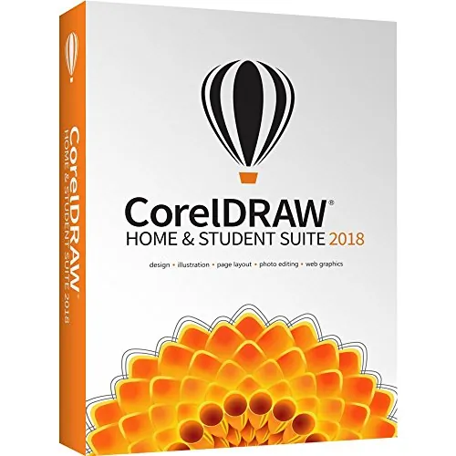 Corel CDHS2018EFMBAM Draw Home Student Suite2018mini-box