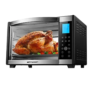 ER101004 | Emerson 6 Slice Rotisserie Convection Toaster