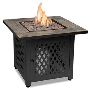 Blue Rhino Endless Summer Slate Tile Propane Fire Pit