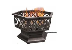 GAD16677SP | Blue Rhino Portable Hexagon Gas Fire Pit for