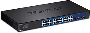 TEG-30284 | Trendnet 28-Port Gigabit Web Smart Switch with