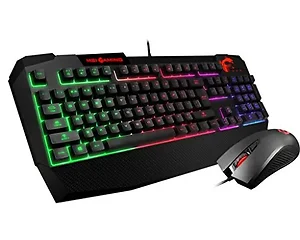 VIGORGK40ComboUS | Msi VIGOR GK40 Gaming Combo with RGB