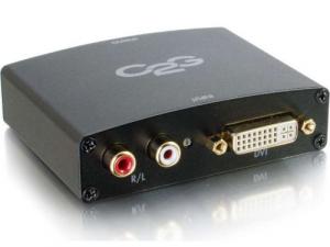 C2g 18399 Dvi-d And Stereo Audio To Hdmi Adapter Converter