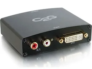18399 | C2g DVI-D and Audio to HDMI Converter Adapter