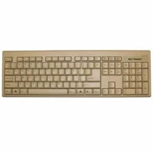 Keytronics KT400U1 Keytronic Keyboard  Usb Begie Large L Shape Enter K