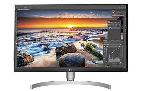 Lg 27BK85U-W 27 Inch Uhd Hdr10 Ips Monitor With Usb-c And Hdmi