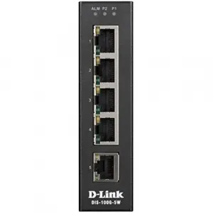 D-link DIS-100G-5W Network Dis-100g-5w 5-port Gigabit Unmngd Industria