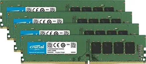 CT4K4G4DFS824A | Crucial 16GB DDR4 2400MHz Unbuffered