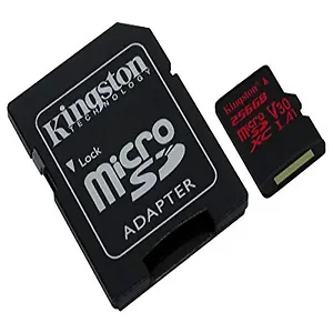 SDCR/256GB | Kingston 256GB Canvas React U3 SD Card with