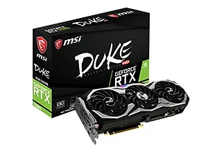 G2080D8C | Msi GeForce RTX 2080 DUKE 8G OC Graphics Card