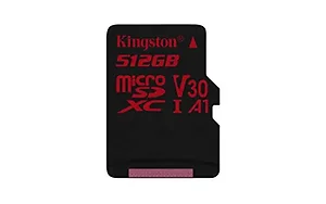 Kingston Memery SDCR/512GBSP 512GB SD Card Canvas React U3