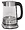 Metal Ware Digital Glass Water Kettle - Stainless Steel