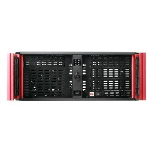 Istar D-400SE-RD Usa 4u Compact Stylish Rackmount Chassis Red