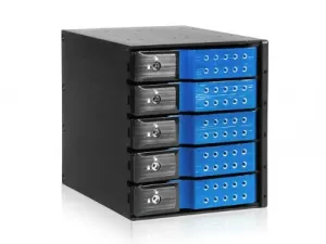 Istar BPN-DE350SS-BLUE 3x5.25 To 5x3.5 Sassata 6.0 Gbs Trayless Hot-sw