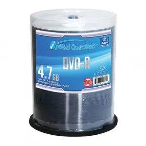 Vinpower OQBQDMR16WTP-E 100pk Dvd-r 16x 4.7gb Optical