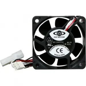 Istar DD-FAN60-Q Usa 60mm Liquid State Fan; 34g 18.52cfm 3500rpm 30.96