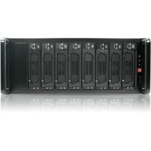 Istar DAGE408U20T7-2MS 8bay 4u Minisas Jbod 500w Frt