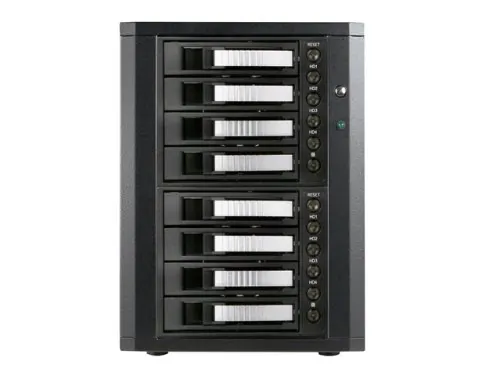 Istar DAGE840SL-2MS 8bay 3.5in Minisas Tower Silv