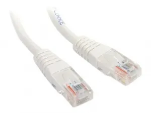 Enet C5E-WH-NB-14-ENC Cat5e White 14ft No Boot Patch Cable