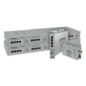 Comnet CLFE4EOU Four-channel Ethernet Over Utp With Pass-through Poe