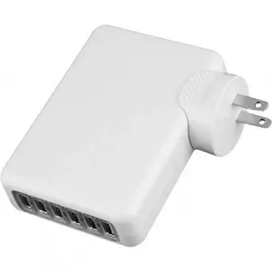 4xem 4XUSBCHARGER6 6-port 4a Wall Charger For Iphone, Ipad, Samsung  M