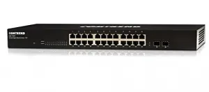 Comtrend GS-7324 24port Gigabit Ethernet Switch  Comes With 2 Sfp Port