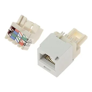 CJ688TPWH | Panduit TX6 Plus UTP Jack Module - Mini-Com