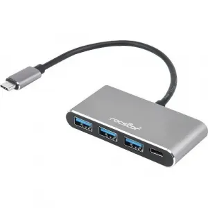 Rocstor Y10A200-A1 4port Usb-c Hub 1xusb-c And 3x