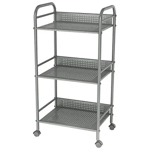 38436005 | Atlantic Versatile 3-Tier Moon Mist Shelving