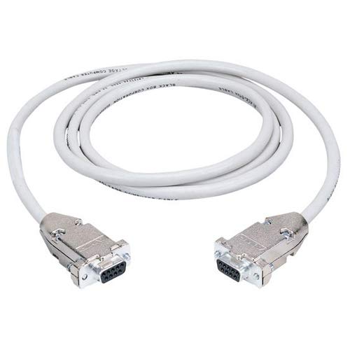 Black EYN257T-0010-MF Db9 Serial Null-modem Cable, Db9 Maledb