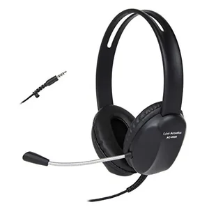 Cyber Acoustics Adjustable Stereo Headset with Flex Mic &