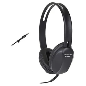 Cyber Acoustics Vinyl Adjustable Stereo Headphones with