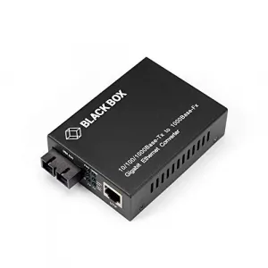 Black LGC211A Easily Convert Base-tx To Base-fx.