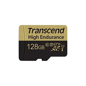 TS128GUSDXC10V | Transcend 128GB microSD UHS-I Card with
