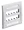 CFPE10EI-2GY | Panduit MINI-COM Executive Faceplate