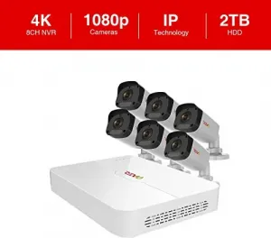 Revo RU82B6E-2T Revo Ultra 8ch 4k Nvr Wcameras