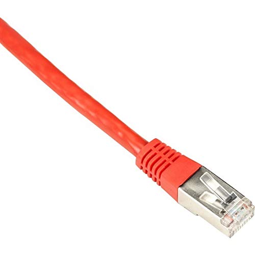 Black EVNSL0272RD-0001 Cat6 Shld Patch Cable 1 Feet 26 Awgm