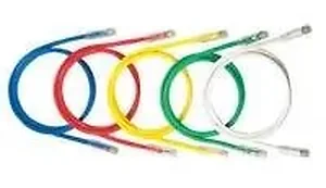 NK6PC20YLY | Panduit NetKey CAT 6 Patch Cable, 20 ft, Yellow