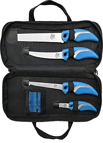 Cuda 18133 6 Piece Knife And Sharpener Set