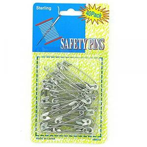 Sterling HM012 Jumbo Metal Safety Pins