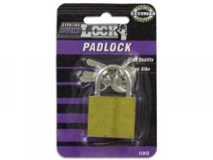 Sterling LL013 Iron Padlock With Keys