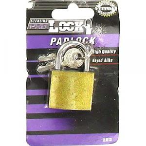 Sterling LL013 Iron Padlock With Keys